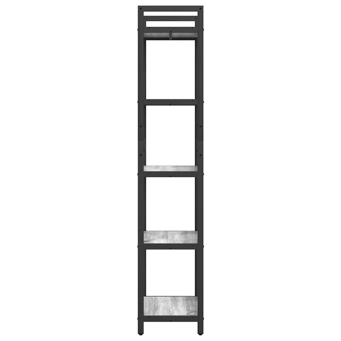 Raft pentru cărți Gri Sonoma 56 x 34 x 171 cm Lemn compozit - WALTI WALTI