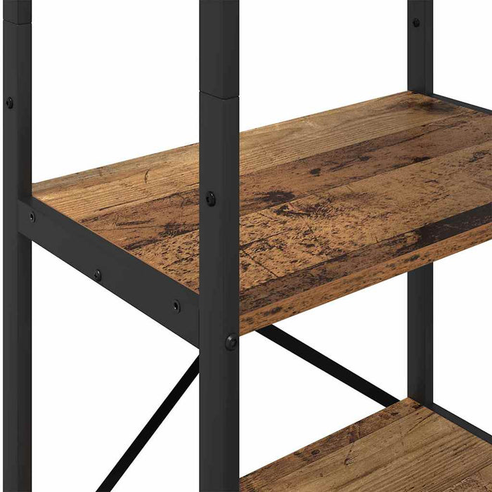 Raft pentru cărți Lemn Vechi 56 x 34 x 171 cm Lemn compozit - WALTI WALTI