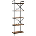 Raft pentru cărți Lemn Vechi 56 x 34 x 171 cm Lemn compozit - WALTI WALTI