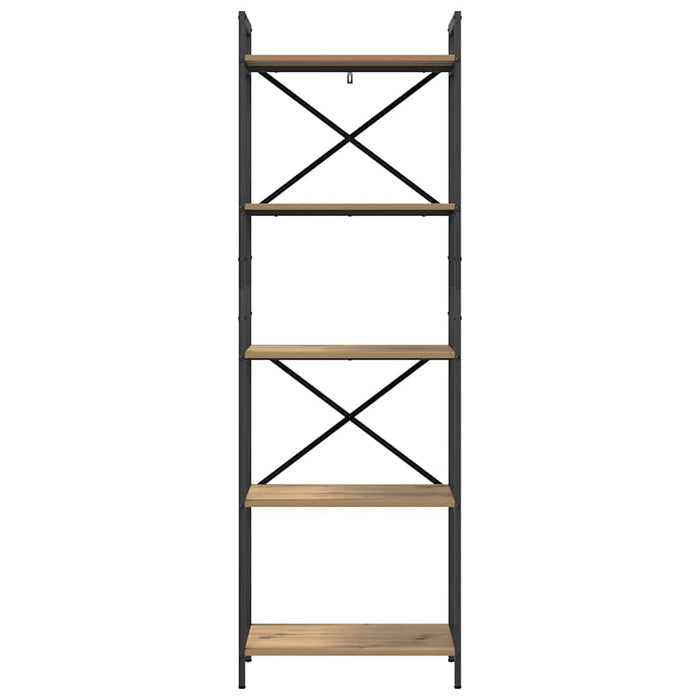 Raft pentru cărți Stejar Artizanal 56 x 34 x 171 cm - WALTI WALTI