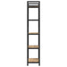 Raft pentru cărți Stejar Artizanal 56 x 34 x 171 cm - WALTI WALTI