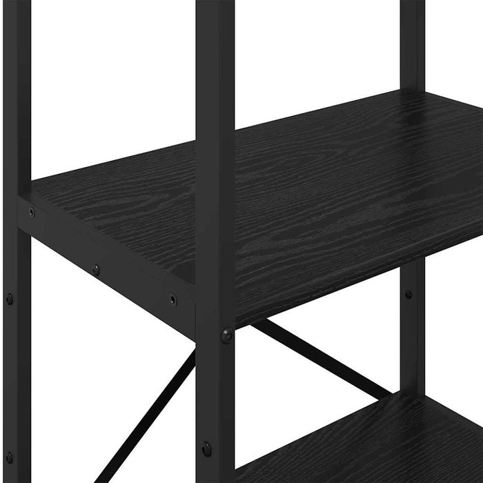 Raft pentru cărți Stejar Negru 56 x 34 x 133,5 cm Lemn compozit - WALTI WALTI