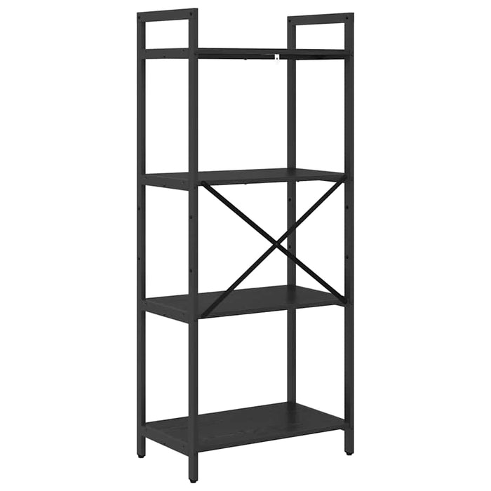Raft pentru cărți Stejar Negru 56 x 34 x 133,5 cm Lemn compozit - WALTI WALTI