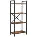 Raft pentru cărți Stejar fumuriu 56 x 34 x 133,5 cm - WALTI WALTI