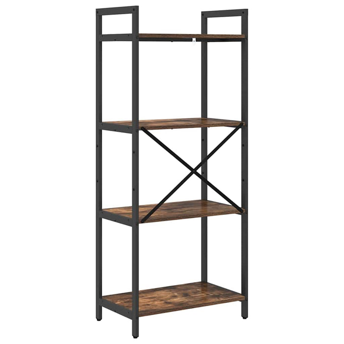 Raft pentru cărți Stejar fumuriu 56 x 34 x 133,5 cm - WALTI WALTI