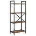 Raft pentru cărți Stejar fumuriu 56 x 34 x 133,5 cm - WALTI WALTI