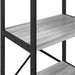 Raft pentru cărți Gri Sonoma 56 x 34 x 133,5 cm Lemn compozit - WALTI WALTI