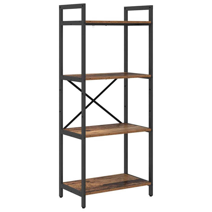 Raft pentru cărți Lemn Vechi 56 x 34 x 133,5 cm Lemn compozit - WALTI WALTI