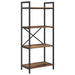 Raft pentru cărți Lemn Vechi 56 x 34 x 133,5 cm Lemn compozit - WALTI WALTI