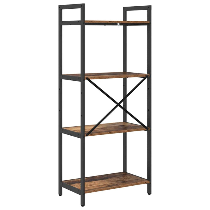 Raft pentru cărți Lemn Vechi 56 x 34 x 133,5 cm Lemn compozit - WALTI WALTI