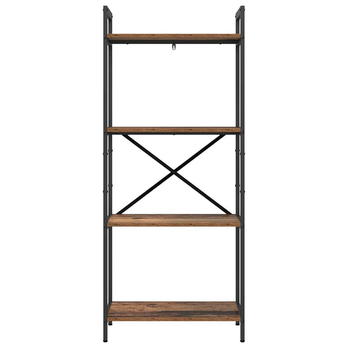 Raft pentru cărți Lemn Vechi 56 x 34 x 133,5 cm Lemn compozit - WALTI WALTI