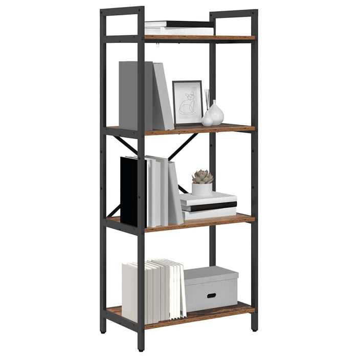 Raft pentru cărți Lemn Vechi 56 x 34 x 133,5 cm Lemn compozit - WALTI WALTI