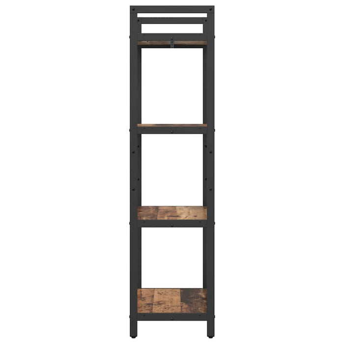 Raft pentru cărți Lemn Vechi 56 x 34 x 133,5 cm Lemn compozit - WALTI WALTI