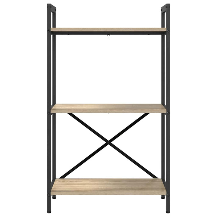 Raft pentru cărți Stejar Sonoma 56 x 34 x 96 cm Lemn compozit - WALTI WALTI