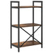 Raft pentru cărți Stejar fumuriu 56 x 34 x 96 cm Lemn compozit - WALTI WALTI