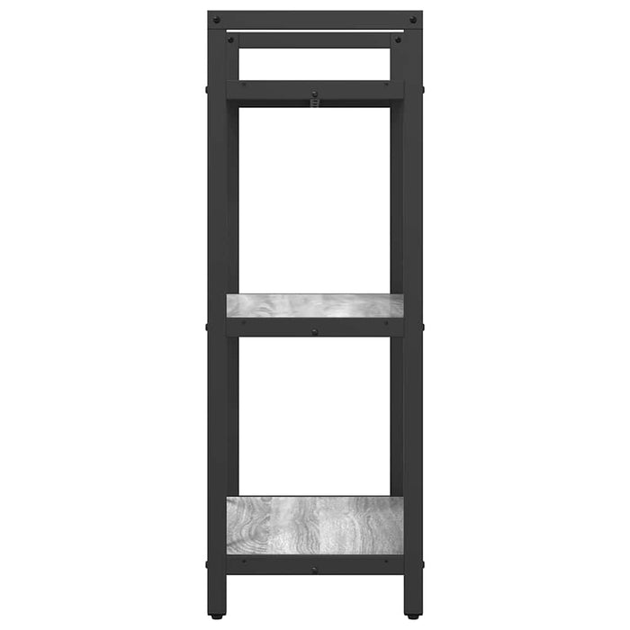 Raft pentru cărți Gri Sonoma 56 x 34 x 96 cm Lemn compozit - WALTI WALTI