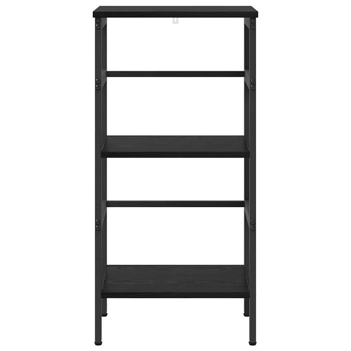 Raft pentru cărți Stejar Negru 40 x 29,5 x 81 cm Lemn compozit - WALTI WALTI