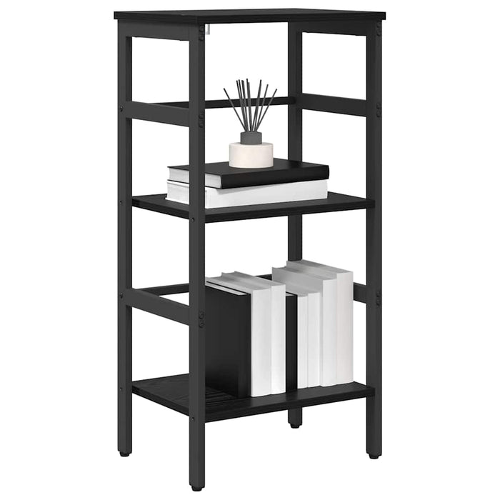 Raft pentru cărți Stejar Negru 40 x 29,5 x 81 cm Lemn compozit - WALTI WALTI