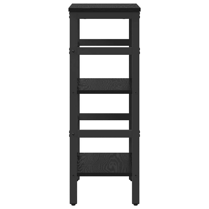 Raft pentru cărți Stejar Negru 40 x 29,5 x 81 cm Lemn compozit - WALTI WALTI