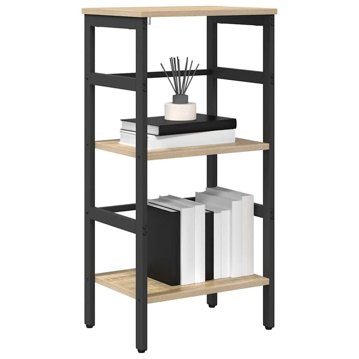 Raft pentru cărți Stejar Sonoma 40 x 29,5 x 81 cm Lemn compozit - WALTI WALTI