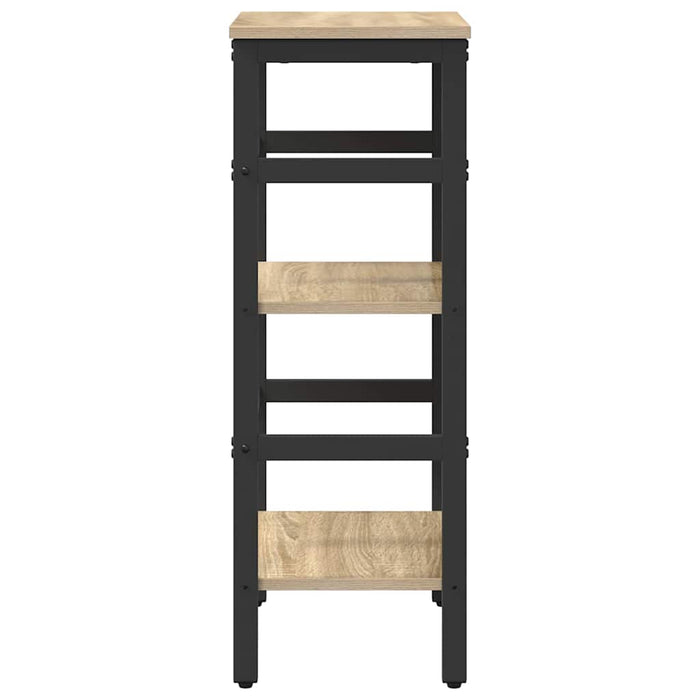 Raft pentru cărți Stejar Sonoma 40 x 29,5 x 81 cm Lemn compozit - WALTI WALTI