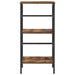 Raft pentru cărți Stejar fumuriu 40 x 29,5 x 81 cm - WALTI WALTI