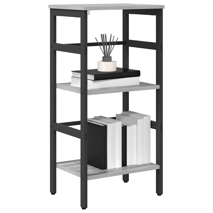 Raft pentru cărți Gri Sonoma 40 x 29,5 x 81 cm Lemn compozit - WALTI WALTI
