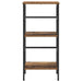 Raft pentru cărți Lemn Vechi 40 x 29,5 x 81 cm Lemn compozit - WALTI WALTI