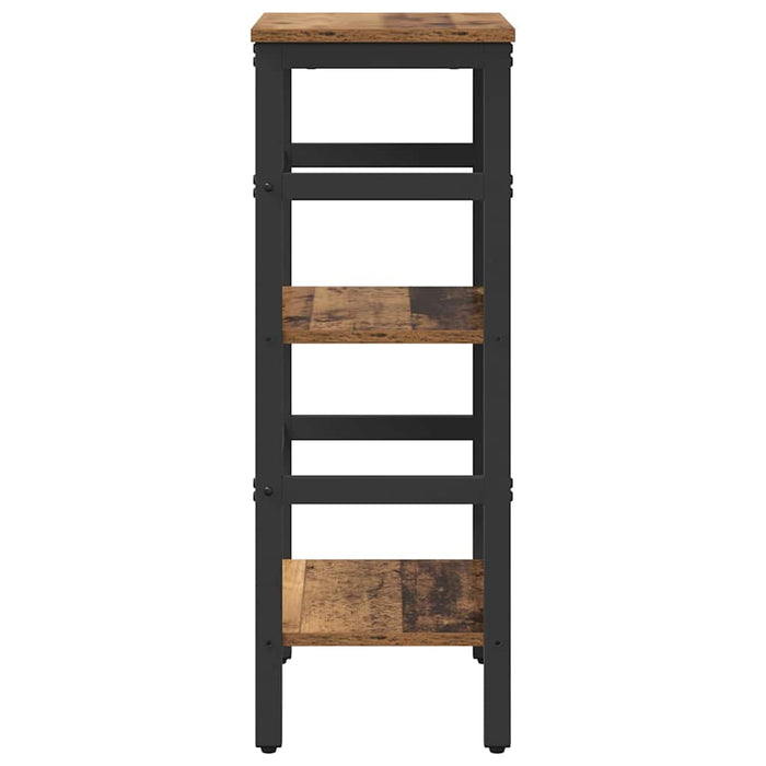 Raft pentru cărți Lemn Vechi 40 x 29,5 x 81 cm Lemn compozit - WALTI WALTI
