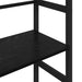 Raft pentru cărți Stejar Negru 40 x 29,5 x 115 cm Lemn compozit - WALTI WALTI