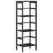 Raft pentru cărți Stejar Negru 40 x 29,5 x 115 cm Lemn compozit - WALTI WALTI