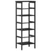 Raft pentru cărți Stejar Negru 40 x 29,5 x 115 cm Lemn compozit - WALTI WALTI
