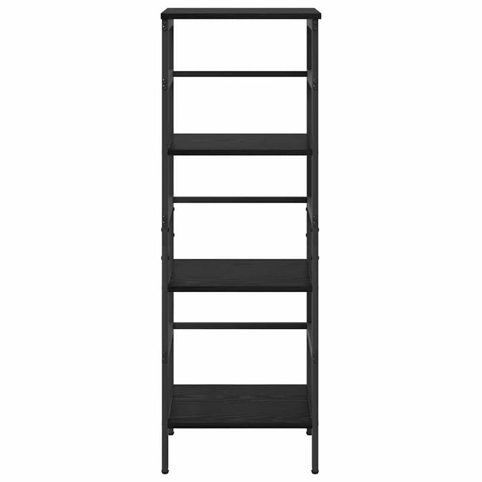 Raft pentru cărți Stejar Negru 40 x 29,5 x 115 cm Lemn compozit - WALTI WALTI