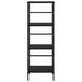 Raft pentru cărți Stejar Negru 40 x 29,5 x 115 cm Lemn compozit - WALTI WALTI