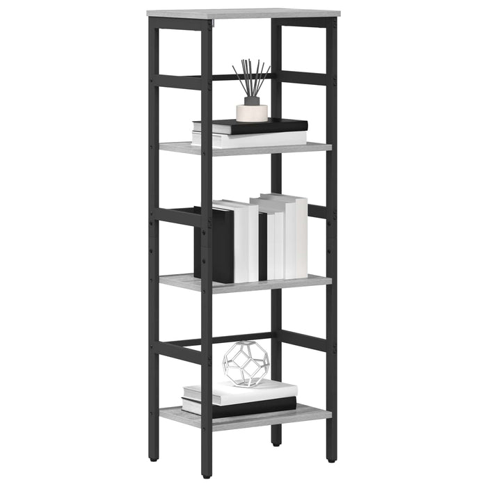 Raft pentru cărți Gri Sonoma 40 x 29,5 x 115 cm Lemn compozit - WALTI WALTI