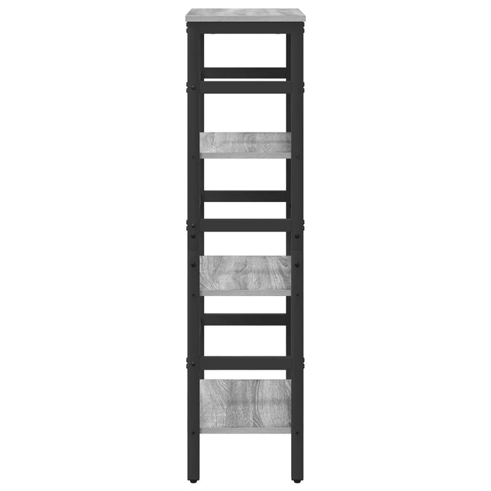 Raft pentru cărți Gri Sonoma 40 x 29,5 x 115 cm Lemn compozit - WALTI WALTI