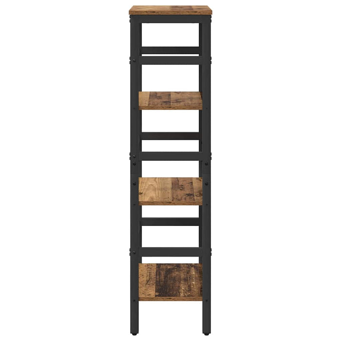 Raft pentru cărți Lemn Vechi 40 x 29,5 x 115 cm Lemn compozit - WALTI WALTI