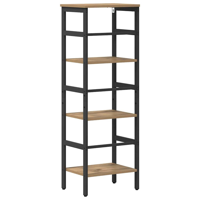 Raft pentru cărți Stejar Artizanal 40 x 29,5 x 115 cm - WALTI WALTI