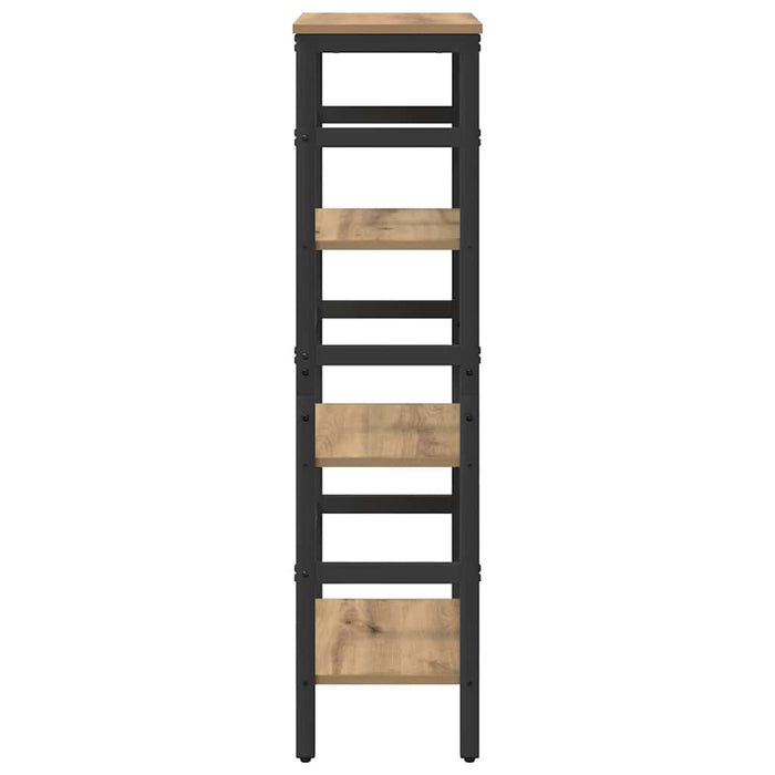 Raft pentru cărți Stejar Artizanal 40 x 29,5 x 115 cm - WALTI WALTI