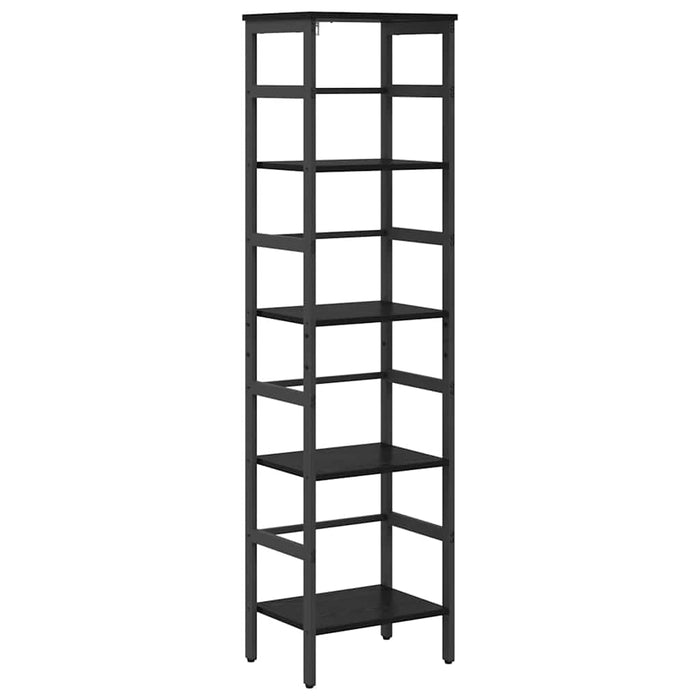 Raft pentru cărți Stejar Negru 40 x 29,5 x 149 cm Lemn compozit - WALTI WALTI