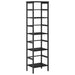 Raft pentru cărți Stejar Negru 40 x 29,5 x 149 cm Lemn compozit - WALTI WALTI