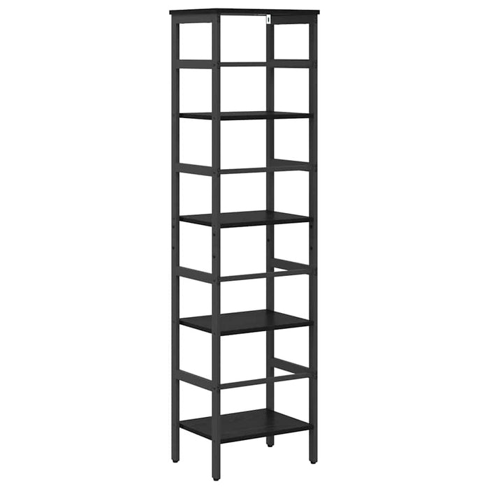 Raft pentru cărți Stejar Negru 40 x 29,5 x 149 cm Lemn compozit - WALTI WALTI