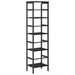 Raft pentru cărți Stejar Negru 40 x 29,5 x 149 cm Lemn compozit - WALTI WALTI