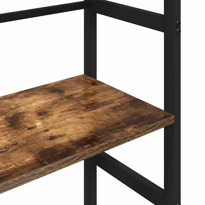 Raft pentru cărți Stejar fumuriu 40 x 29,5 x 149 cm - WALTI WALTI