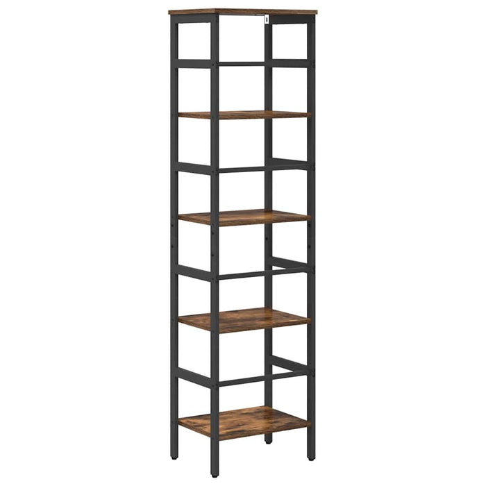 Raft pentru cărți Stejar fumuriu 40 x 29,5 x 149 cm - WALTI WALTI