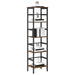 Raft pentru cărți Stejar fumuriu 40 x 29,5 x 149 cm - WALTI WALTI