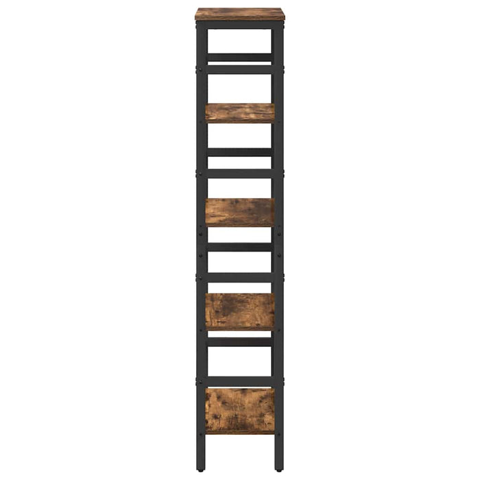 Raft pentru cărți Stejar fumuriu 40 x 29,5 x 149 cm - WALTI WALTI