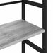 Raft pentru cărți Gri Sonoma 40 x 29,5 x 149 cm Lemn compozit - WALTI WALTI