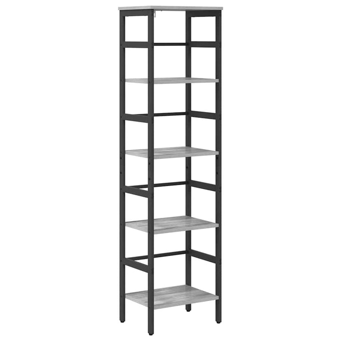 Raft pentru cărți Gri Sonoma 40 x 29,5 x 149 cm Lemn compozit - WALTI WALTI