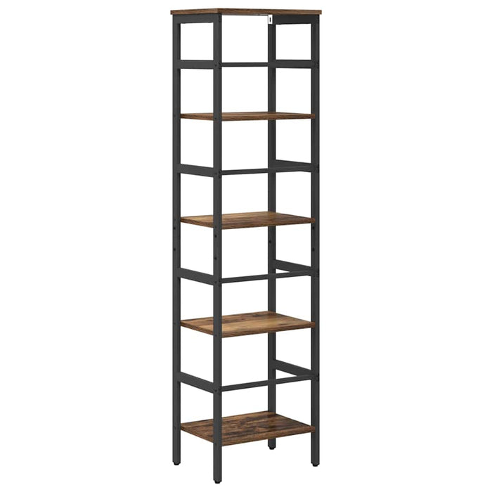 Raft pentru cărți Lemn Vechi 40 x 29,5 x 149 cm Lemn compozit - WALTI WALTI